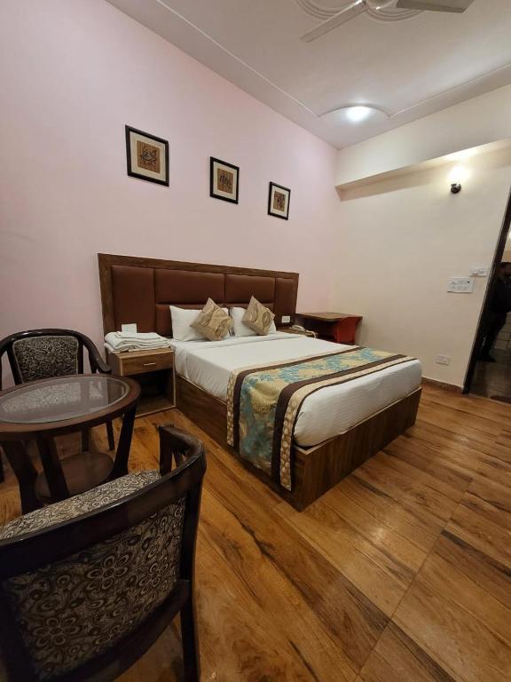Postel nebo postele na pokoji v ubytování Hotel Stiltstay