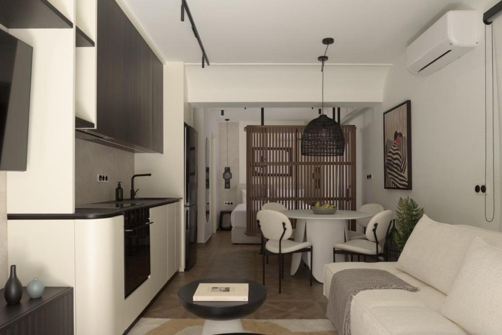Posezení v ubytování Allegro Suites