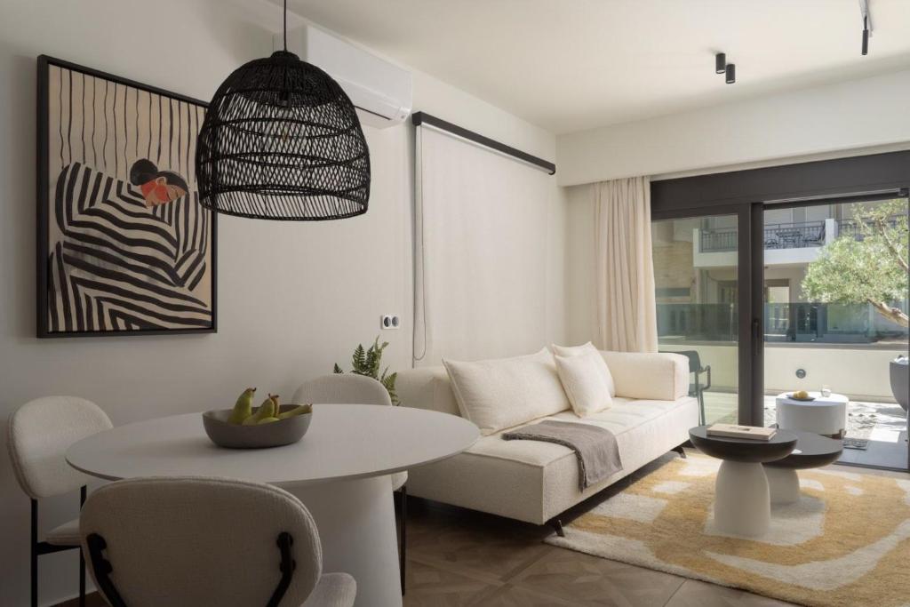 Posezení v ubytování Allegro Suites