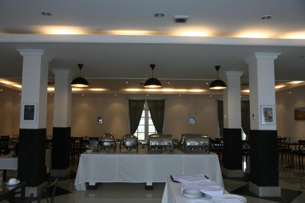 Hotel The Ramelauにあるレストランまたは飲食店