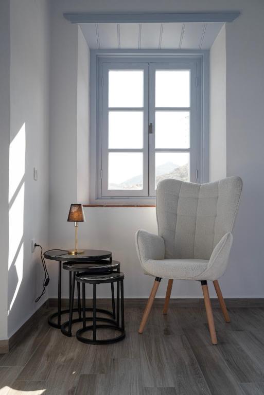 Posezení v ubytování Apartment Nektarios