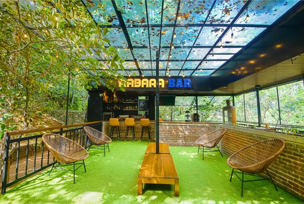 Zahrada ubytování Trance rabara resort
