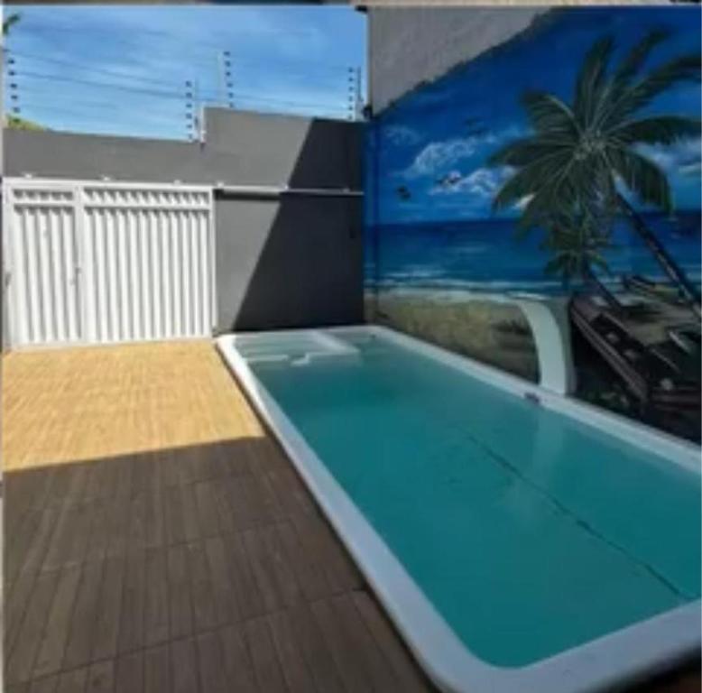 Πισίνα στο ή κοντά στο Casa De Praia Em Paracuru