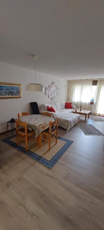 Posezení v ubytování Disentiserhof Mila