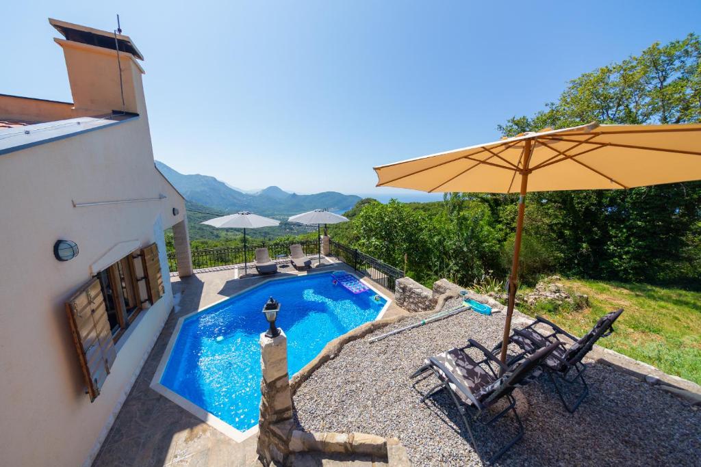 Πισίνα στο ή κοντά στο Villa Robinson