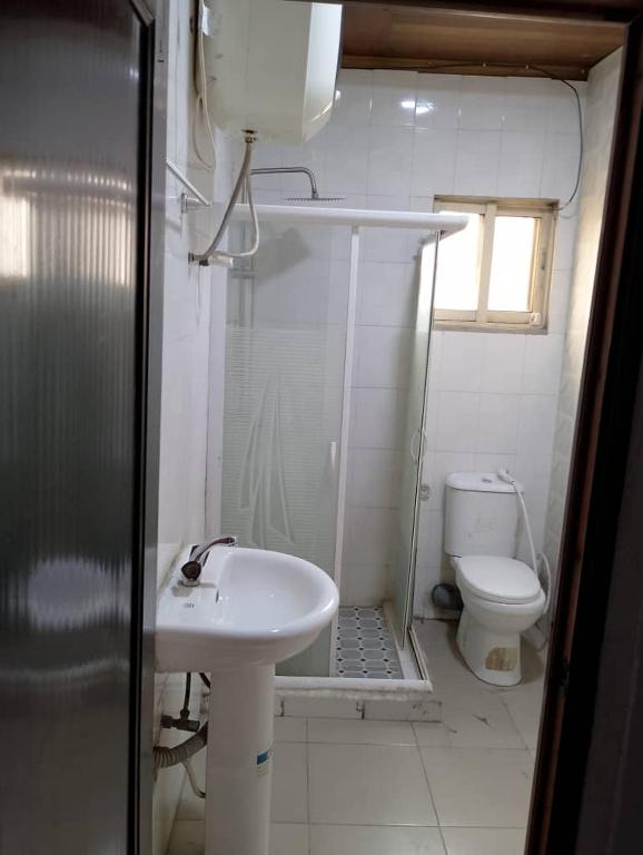 Koupelna v ubytování Morada Hotels Ltd