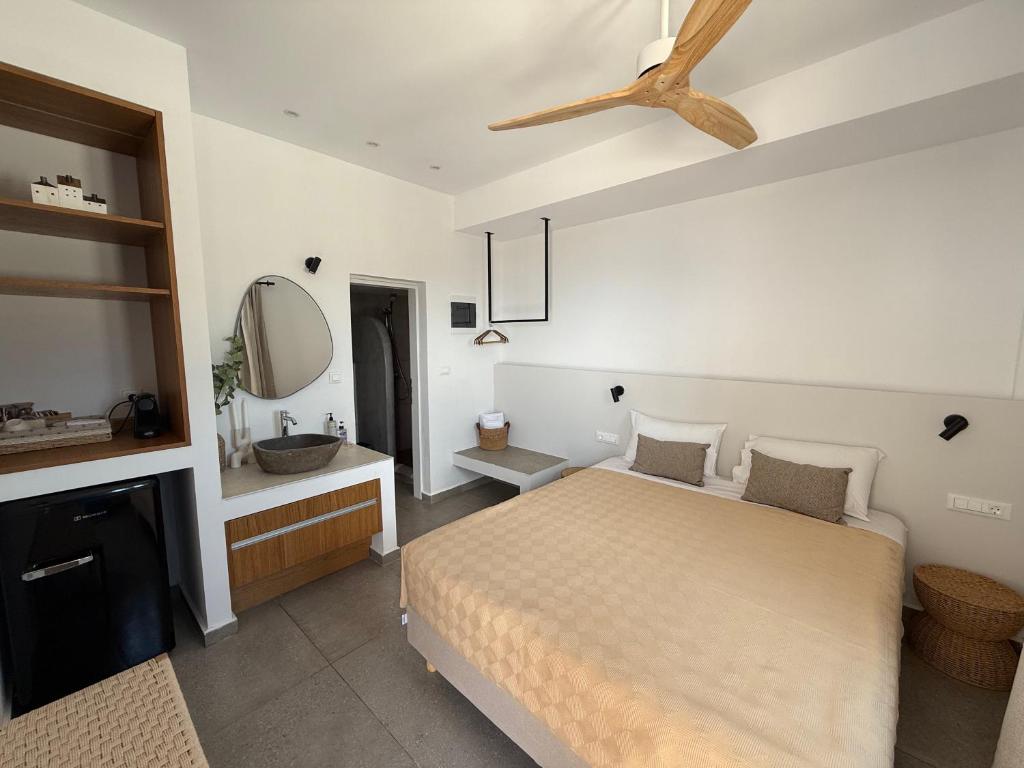 Postel nebo postele na pokoji v ubytování Panorama Rooms