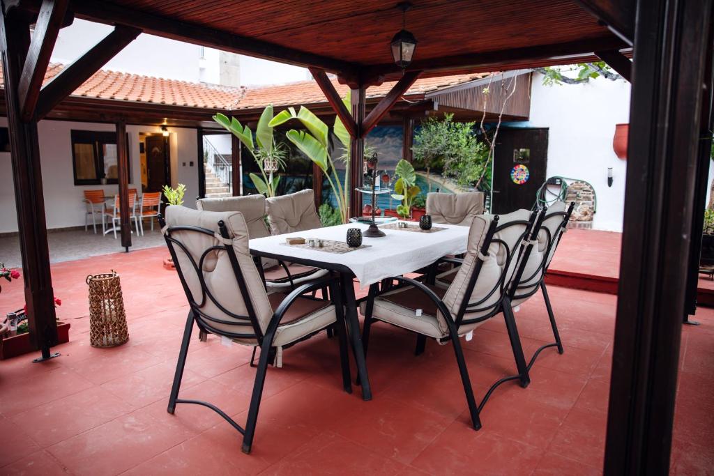 Patio nebo venkovní prostory v ubytování Fidgi