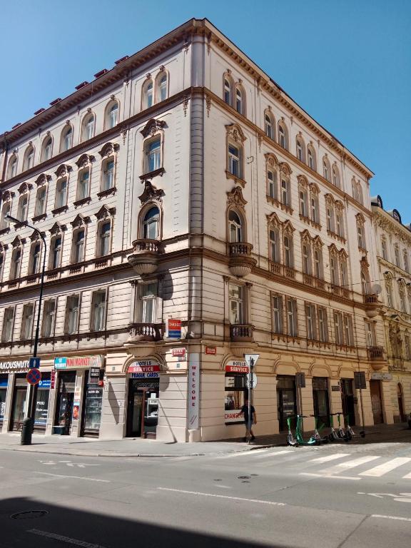 Budova, kde se hostel nachází