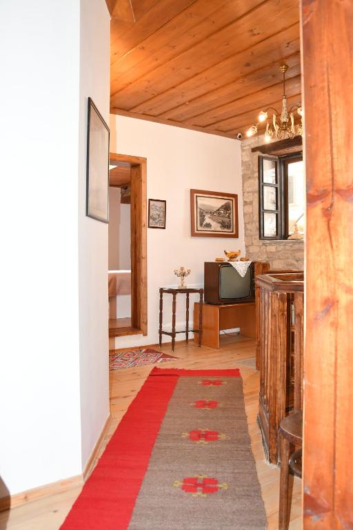 Posezení v ubytování Guest House J.Prifti
