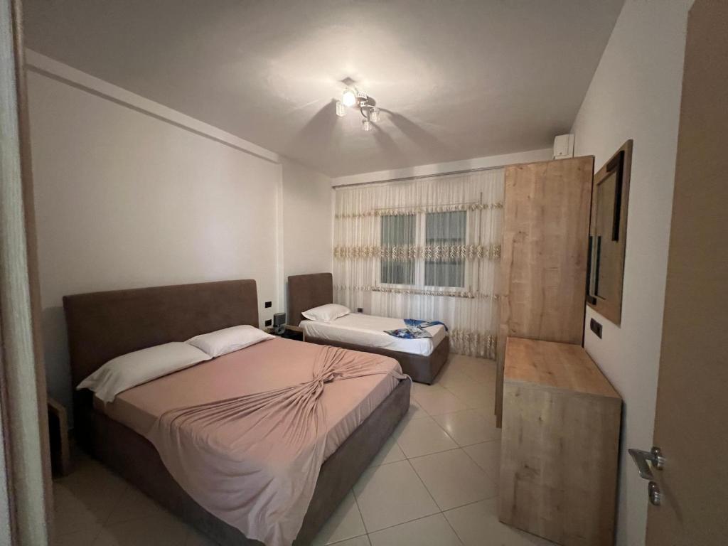 Postel nebo postele na pokoji v ubytování Relax Apartments Golem