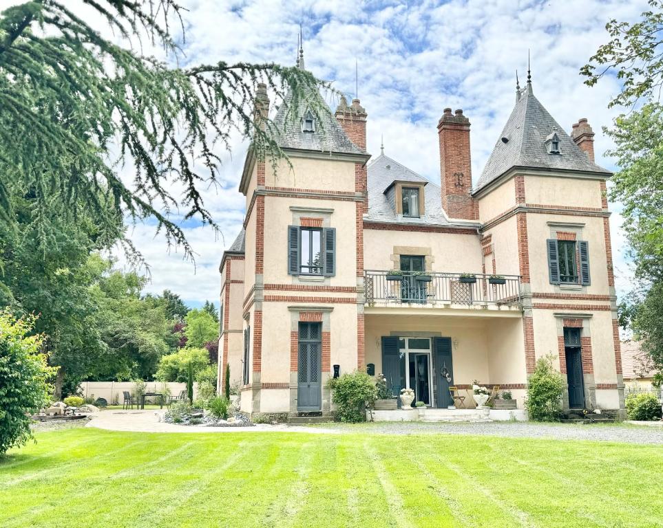 Zahrada ubytování Château Ségot