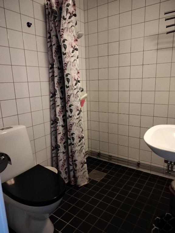 Koupelna v ubytování Pilane B&B