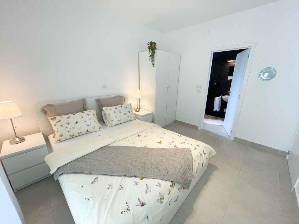 Posteľ alebo postele v izbe v ubytovaní Apartment in Crikvenica 42636