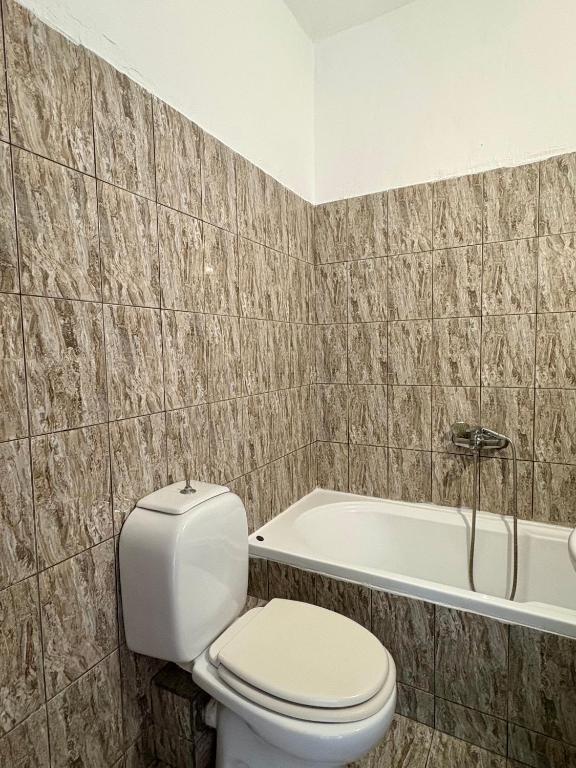 Koupelna v ubytování MaK Apartments