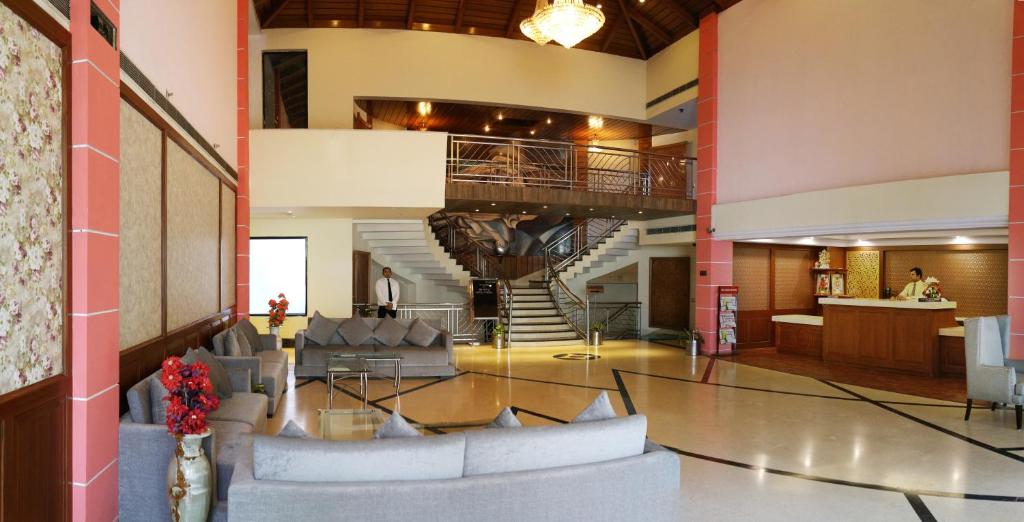Posezení v ubytování Dee Marks Airport Hotel & Resorts