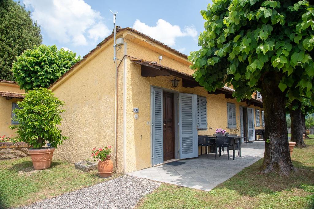 Το κτήριο όπου στεγάζεται  η παραθεριστική κατοικία