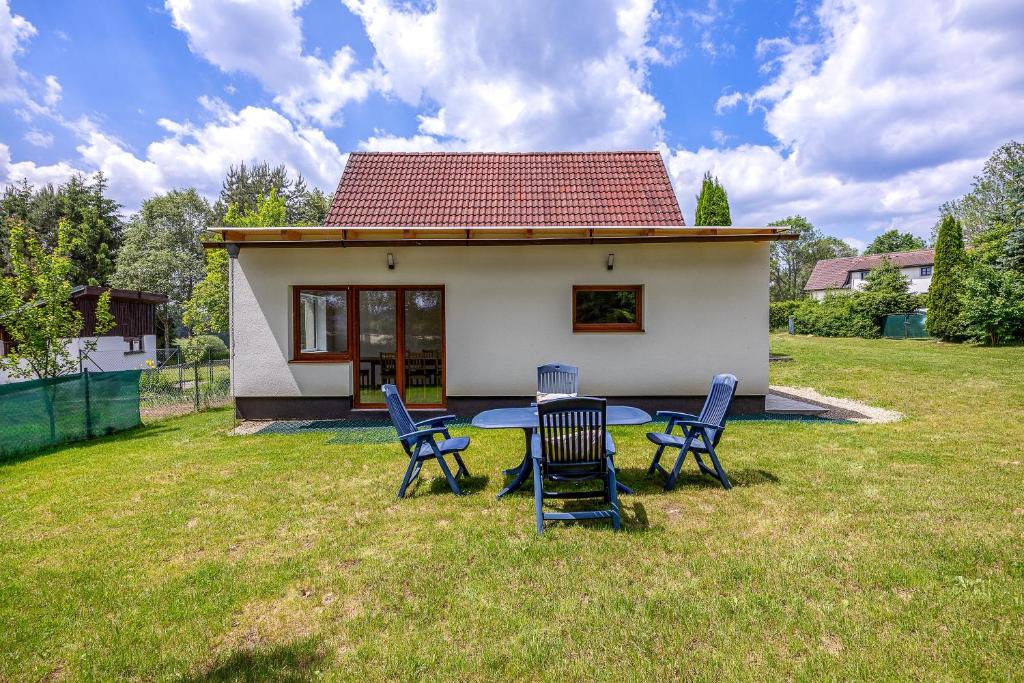 Zahrada ubytování MERTLIN Resort