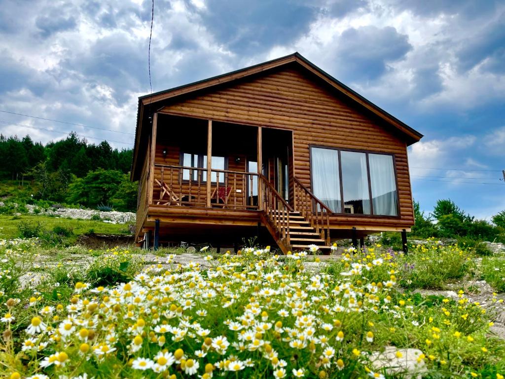 Zahrada ubytování Velevuka - Cottage in Racha