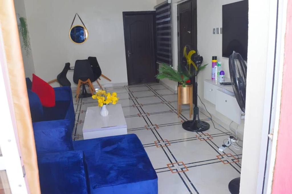TV a/nebo společenská místnost v ubytování Apartment cattleya