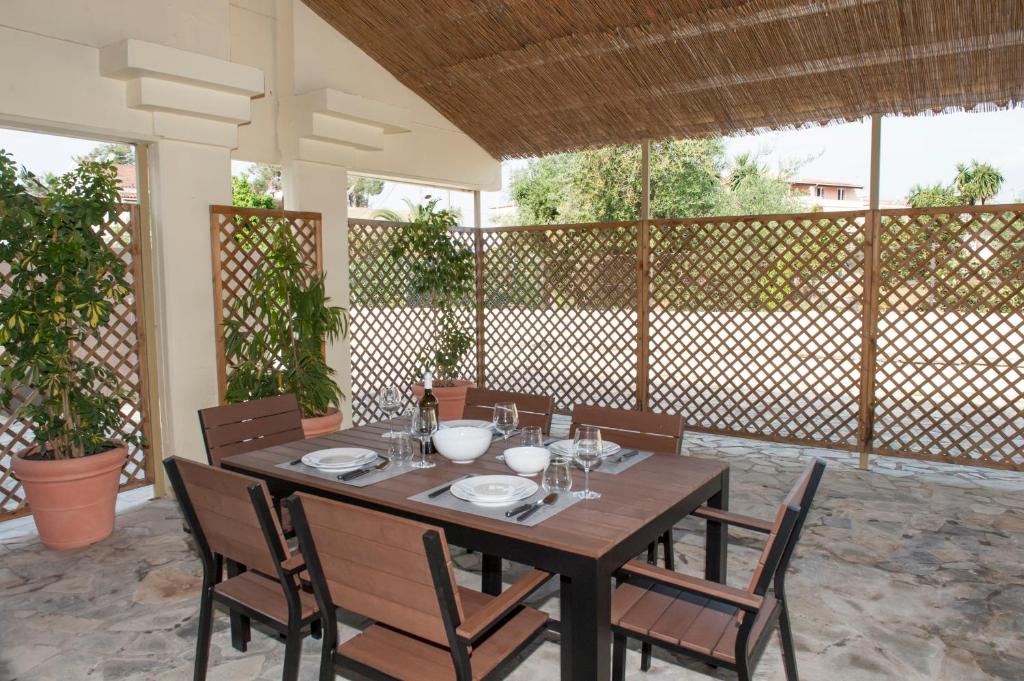 Balkón nebo terasa v ubytování Helion Apartments