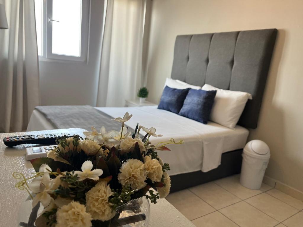 Postel nebo postele na pokoji v ubytování Hotel Venedik