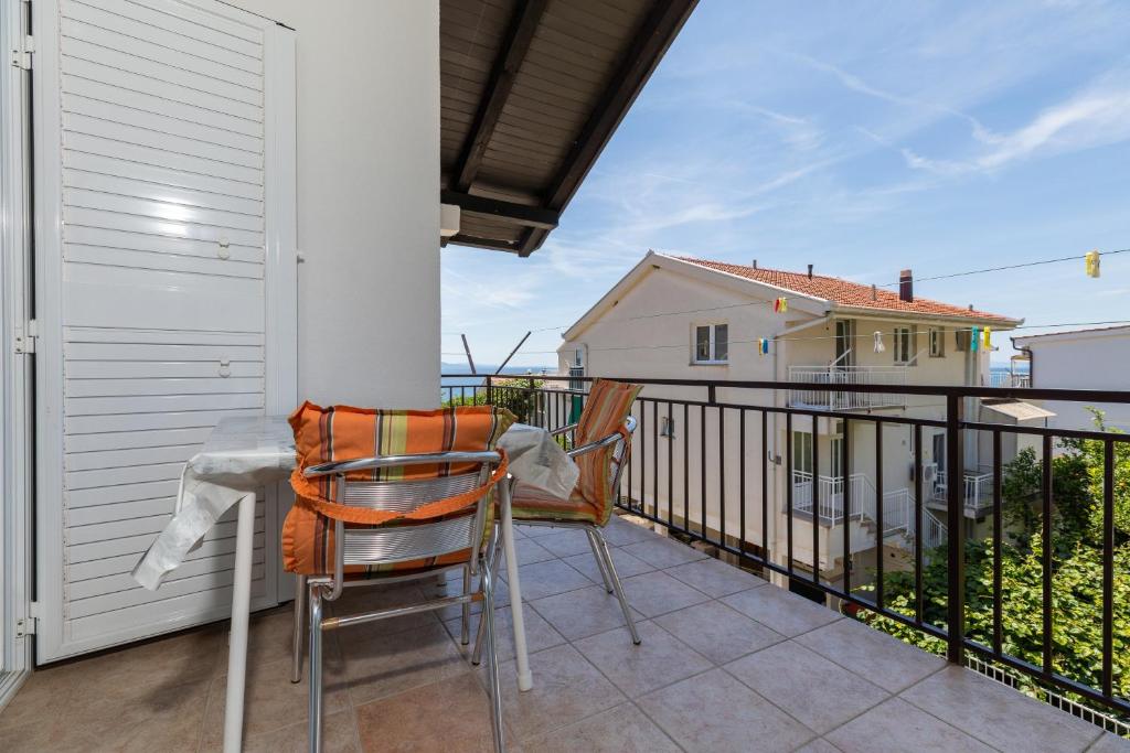 Balkón nebo terasa v ubytování Apartments by the sea Podaca, Makarska - 516
