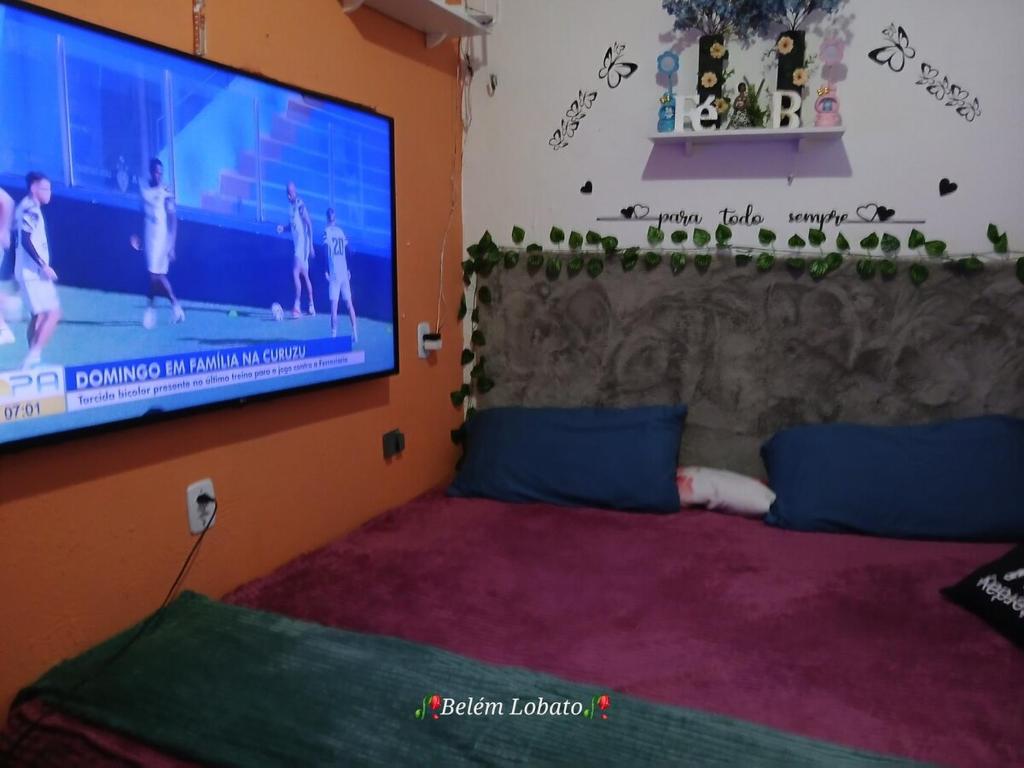 Postel nebo postele na pokoji v ubytování Belém house