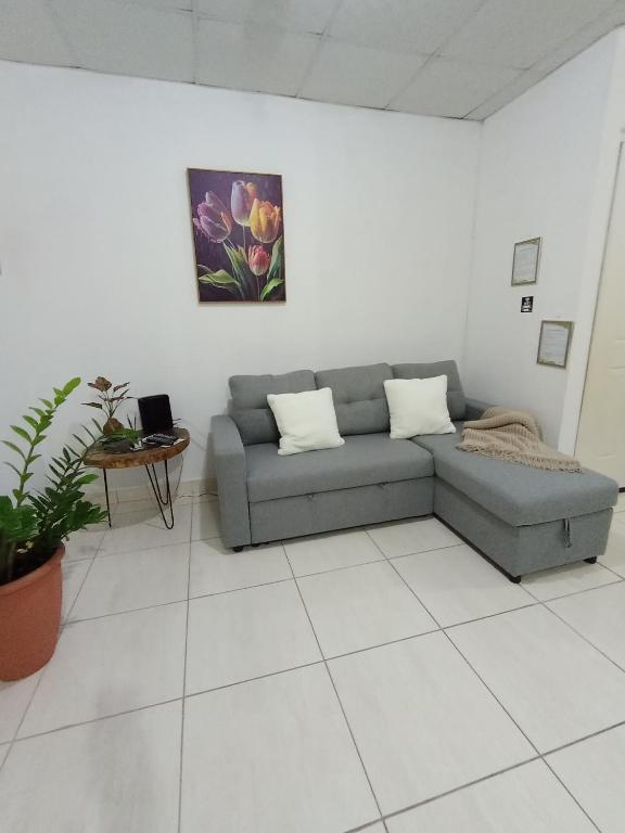 Istumisnurk majutusasutuses Copey house Chiriquí, vía hacia Volcán