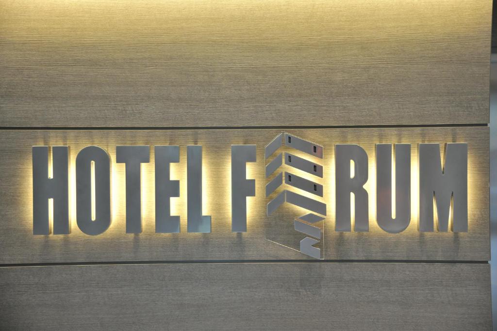 Certifikát, hodnocení, plakát nebo jiný dokument vystavený v ubytování Hotel Forum