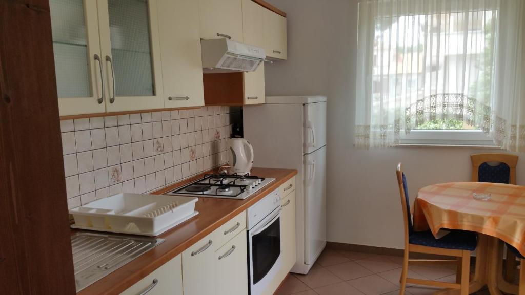 Kuchyňa alebo kuchynka v ubytovaní Gardenia Apartments