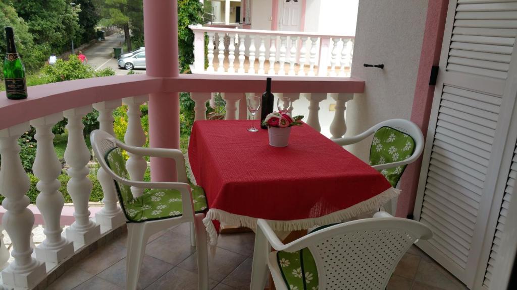 Balkón alebo terasa v ubytovaní Gardenia Apartments