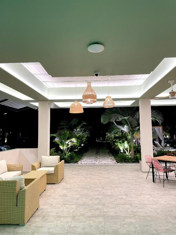 Posezení v ubytování Ivanna Hotel Campestre