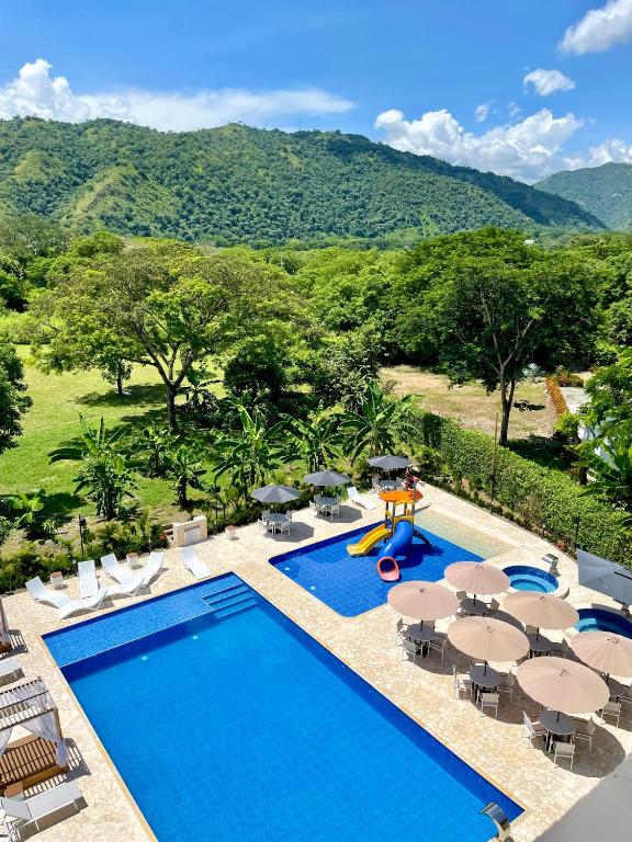 Bazén v ubytování Ivanna Hotel Campestre nebo v jeho okolí