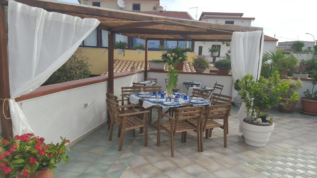 Balkón nebo terasa v ubytování L'Approdo