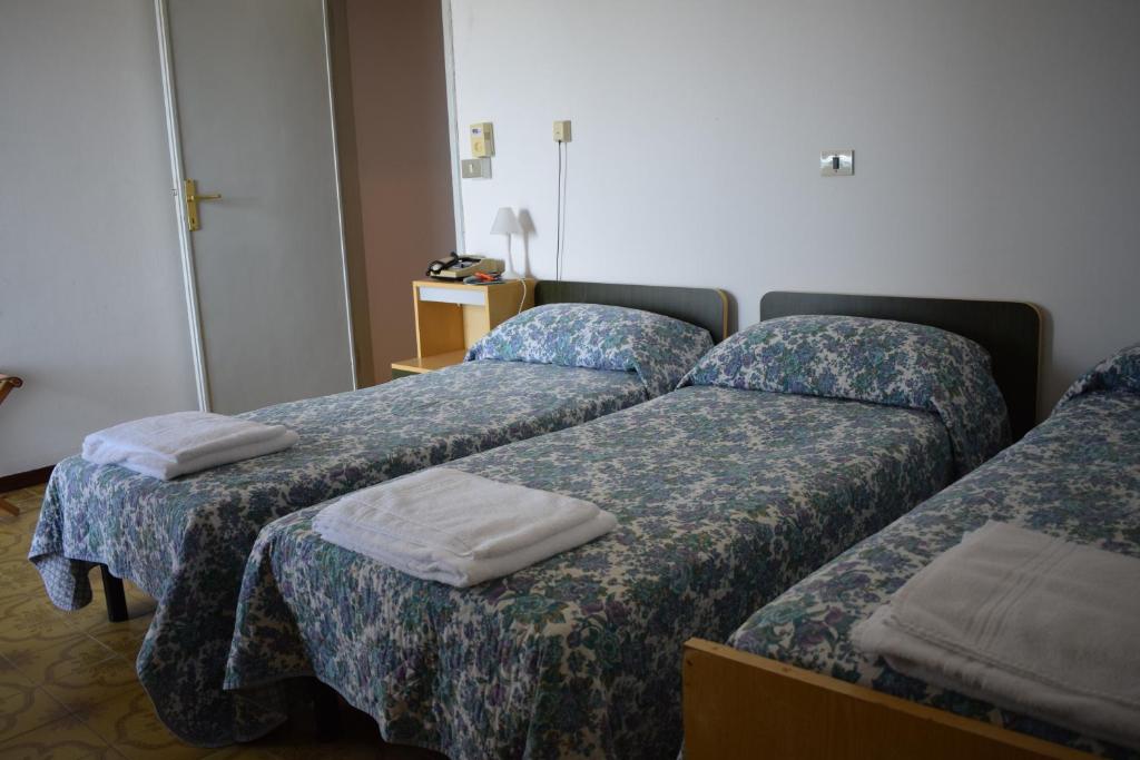 Postel nebo postele na pokoji v ubytování Hotel Astoria