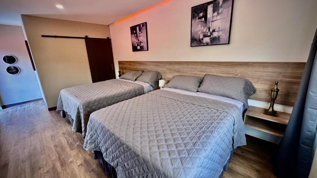 Postel nebo postele na pokoji v ubytování Altiplano