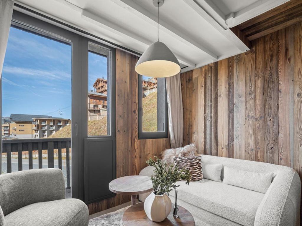 Duplex rénové au centre de Val Thorens avec wifi