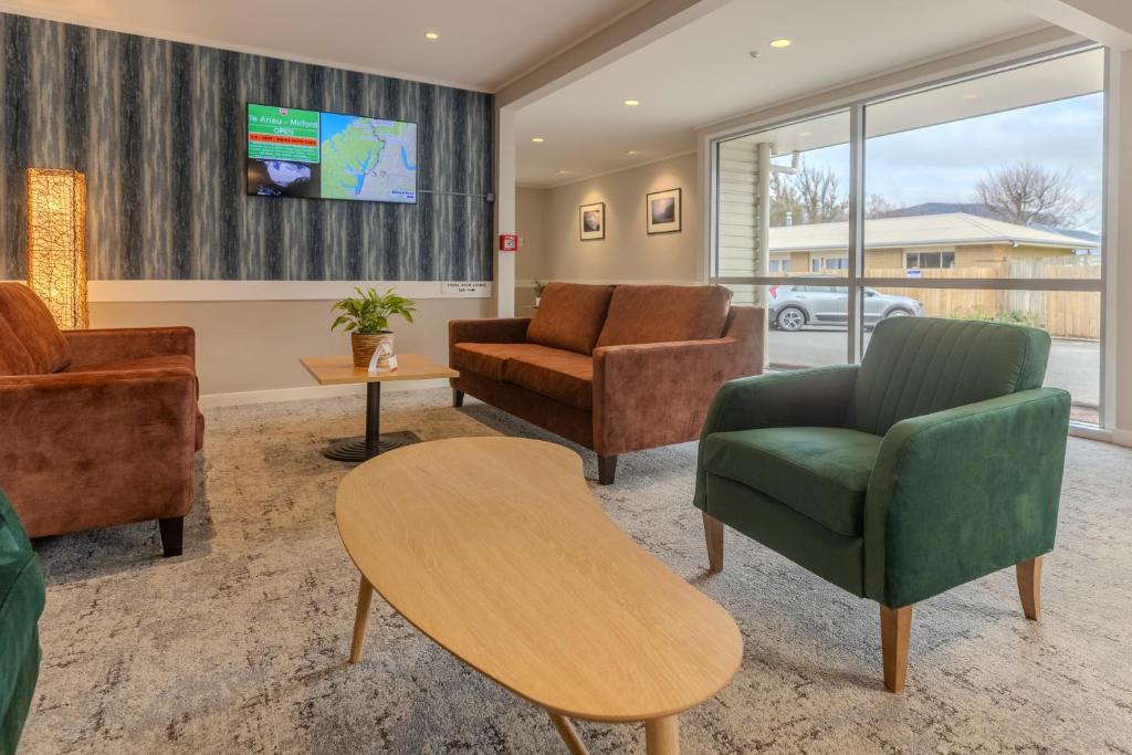 Posezení v ubytování Kingsgate Hotel Te Anau