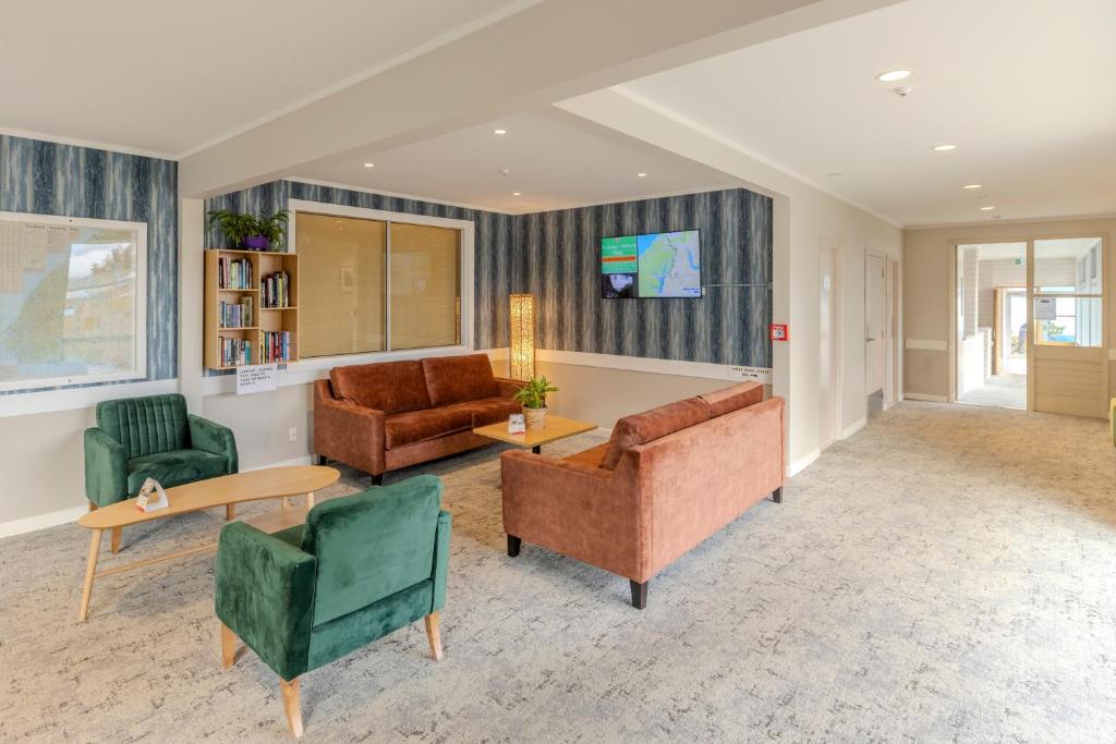 Posezení v ubytování Kingsgate Hotel Te Anau