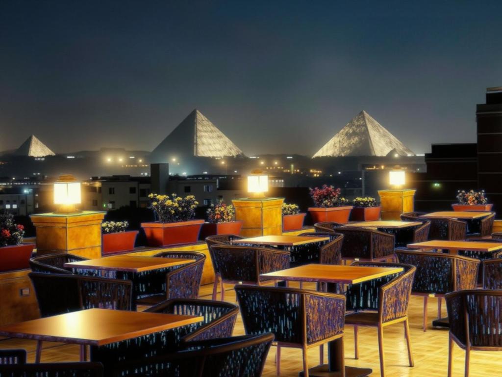 Restaurace v ubytování THree PYramiDs & SPhinX HoTeL