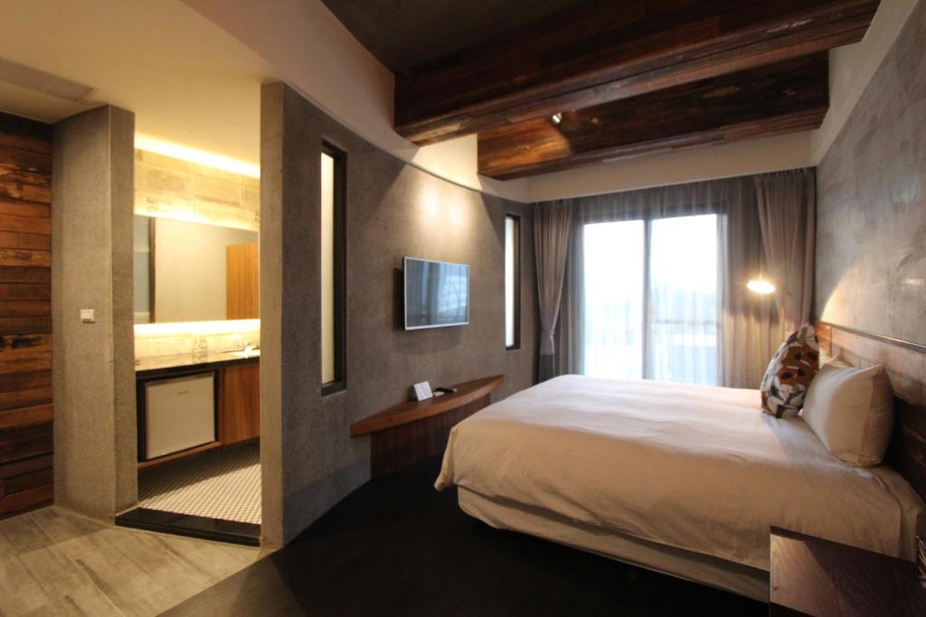 Postel nebo postele na pokoji v ubytování MZ 1090 B&B