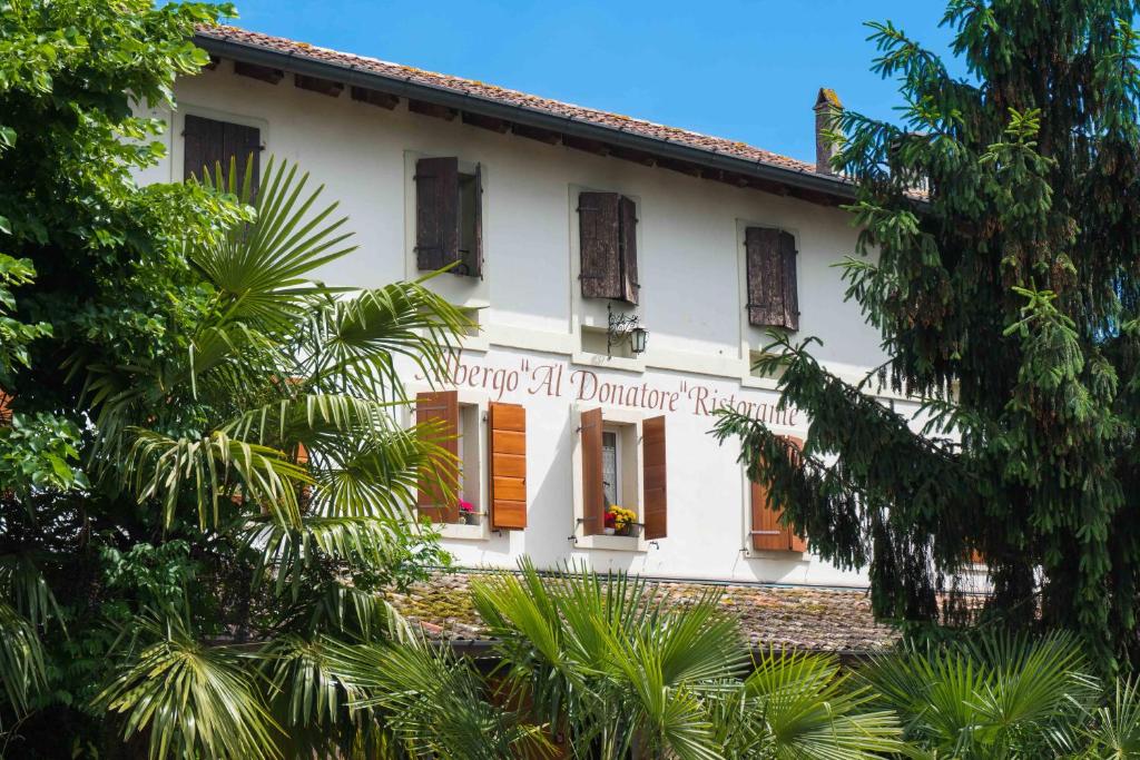 Zahrada ubytování Ristorante Albergo Al Donatore