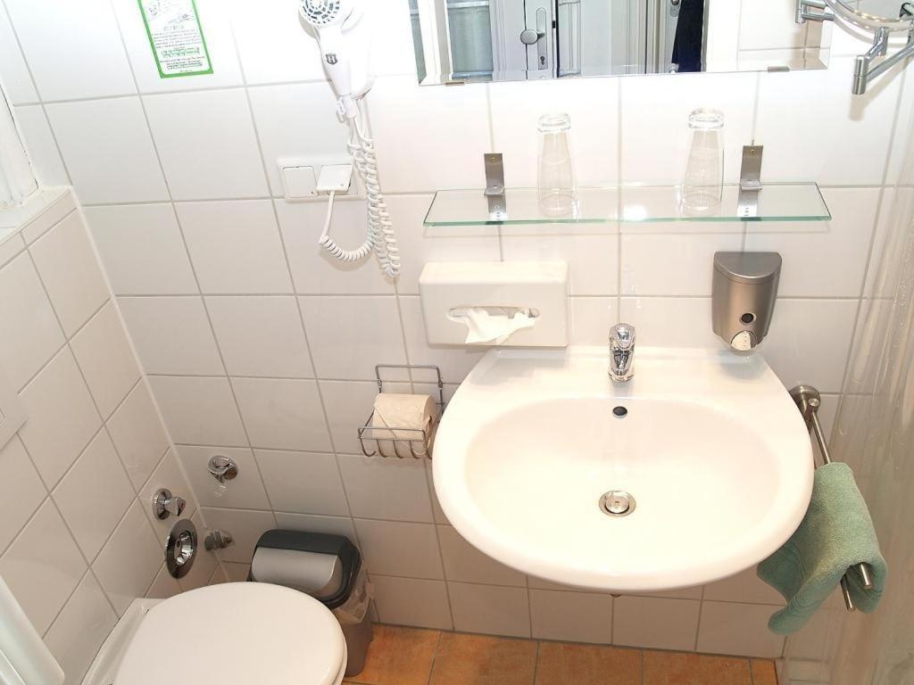 Koupelna v ubytování Altstadthotel Wienecke