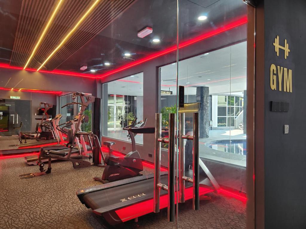 Fitness centrum a/nebo fitness zařízení v ubytování De Palma Hotel Shah Alam