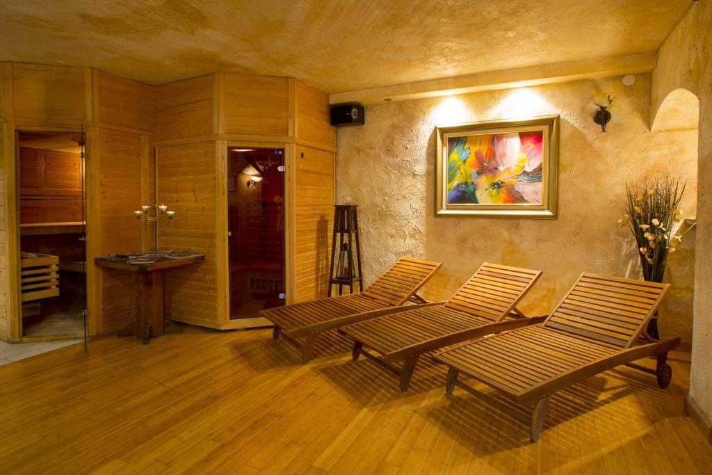 Posezení v ubytování Hotel Medno