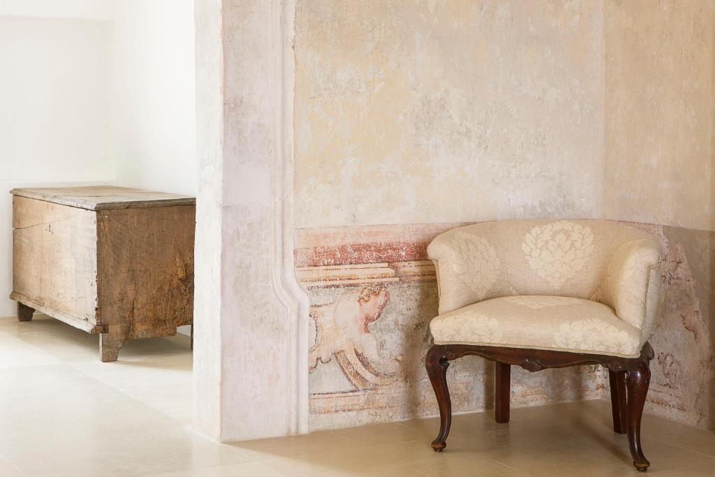 Istumisnurk majutusasutuses Critabianca - Masseria in Salento