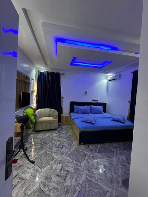 Postel nebo postele na pokoji v ubytování Sovic Smart Apartments