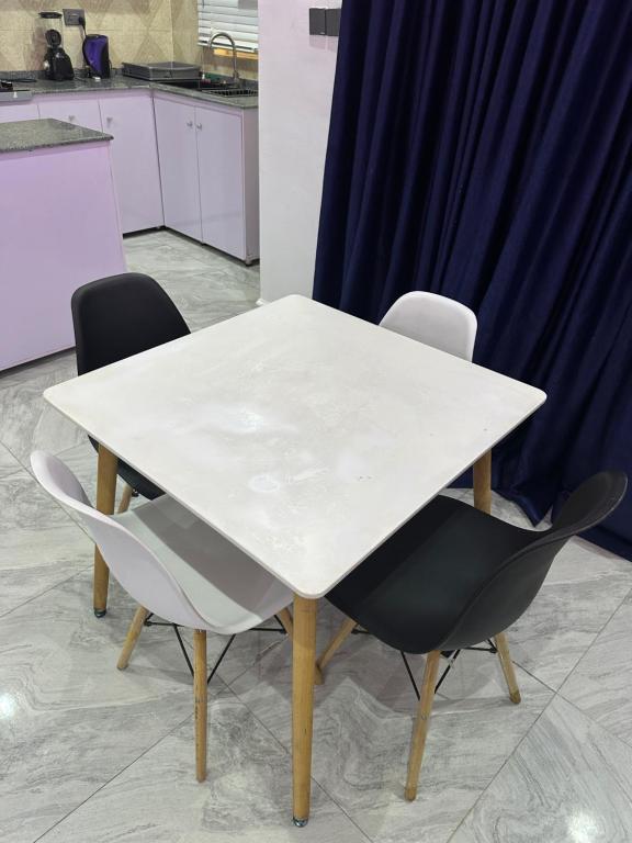 Kuchyň nebo kuchyňský kout v ubytování Sovic Smart Apartments