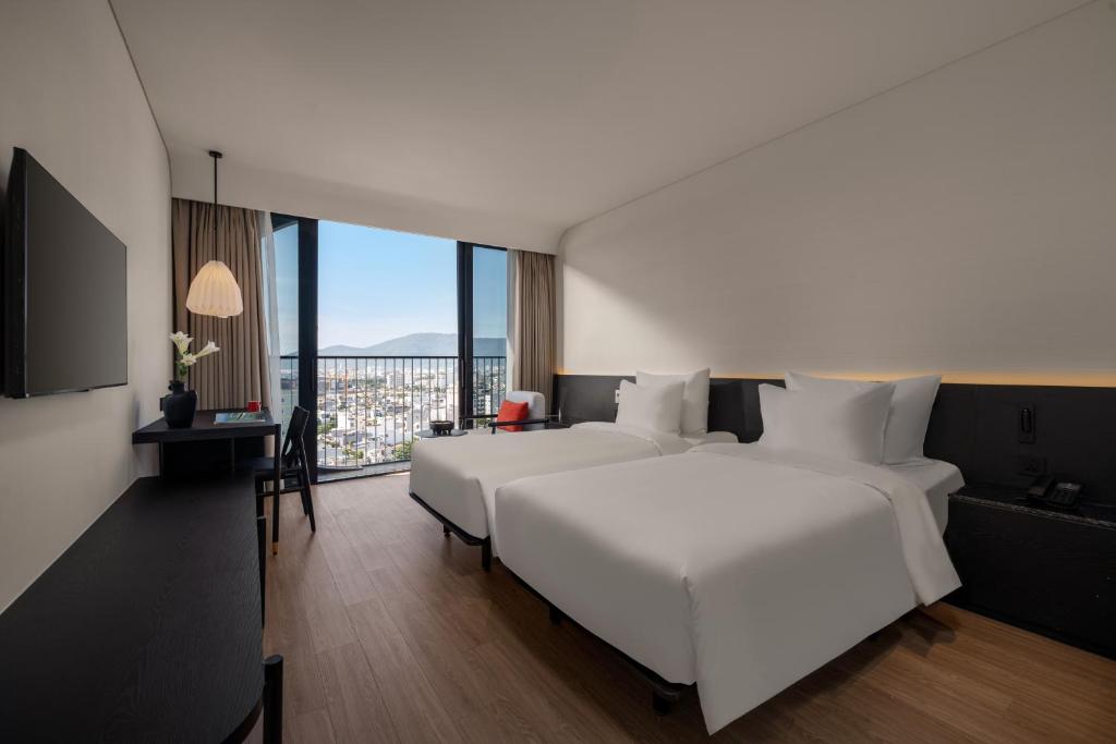 Phòng Deluxe Giường Đôi/2 Giường Đơn Nhìn Ra Sông
